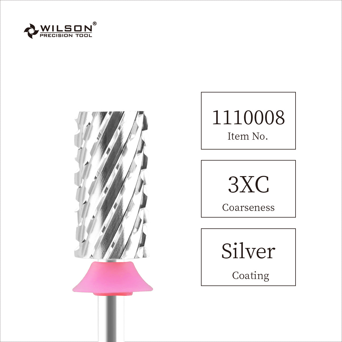 3/32"-large barrel 3/32 c silver-carbide bits-WILSON nail bits