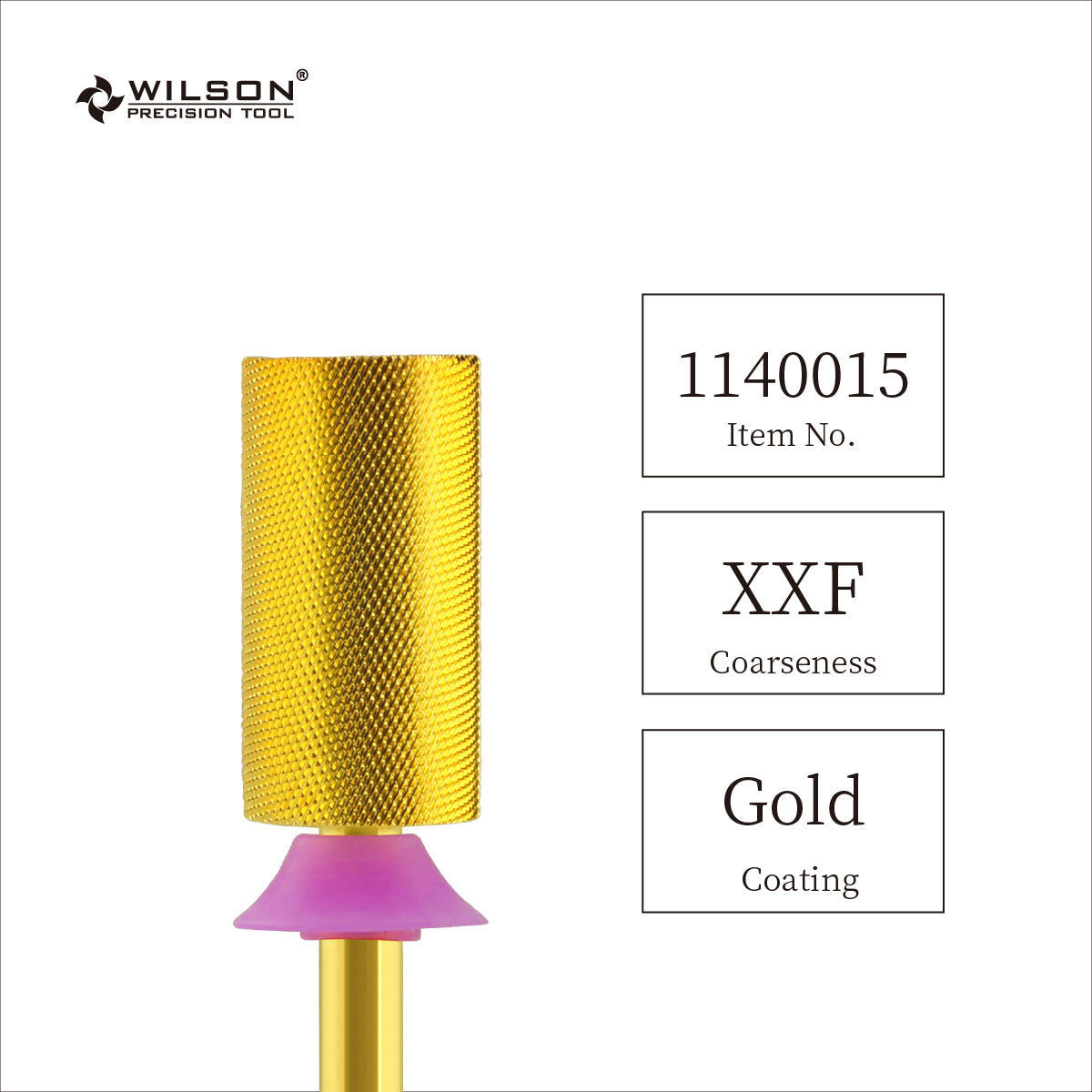 3/32"-large barrel bits - carbide bits-gold-WILSON nail bits