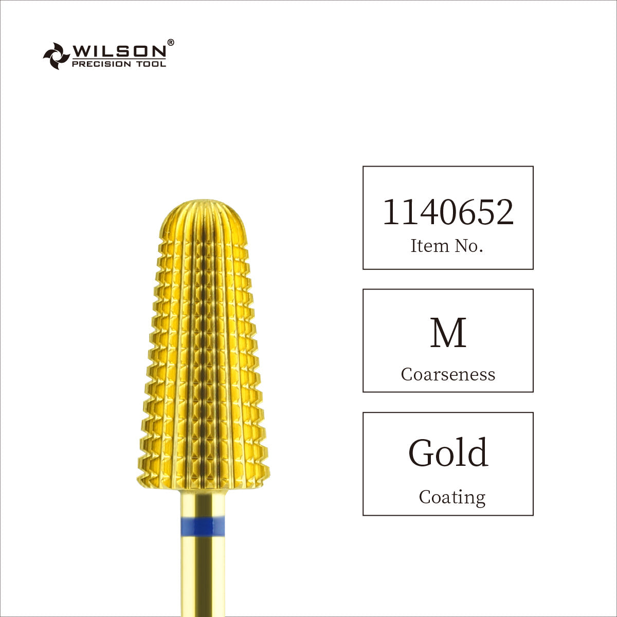 3/32"-volcano bit 2 way- gold-carbide bits-WILSON nail bits