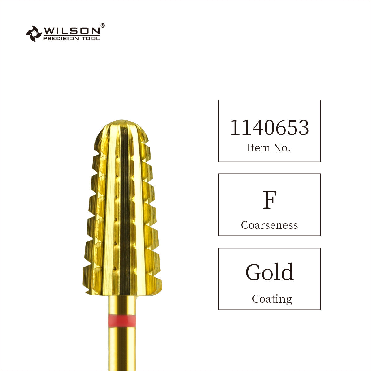 3/32"-volcano bit 2 way- gold-carbide bits-WILSON nail bits