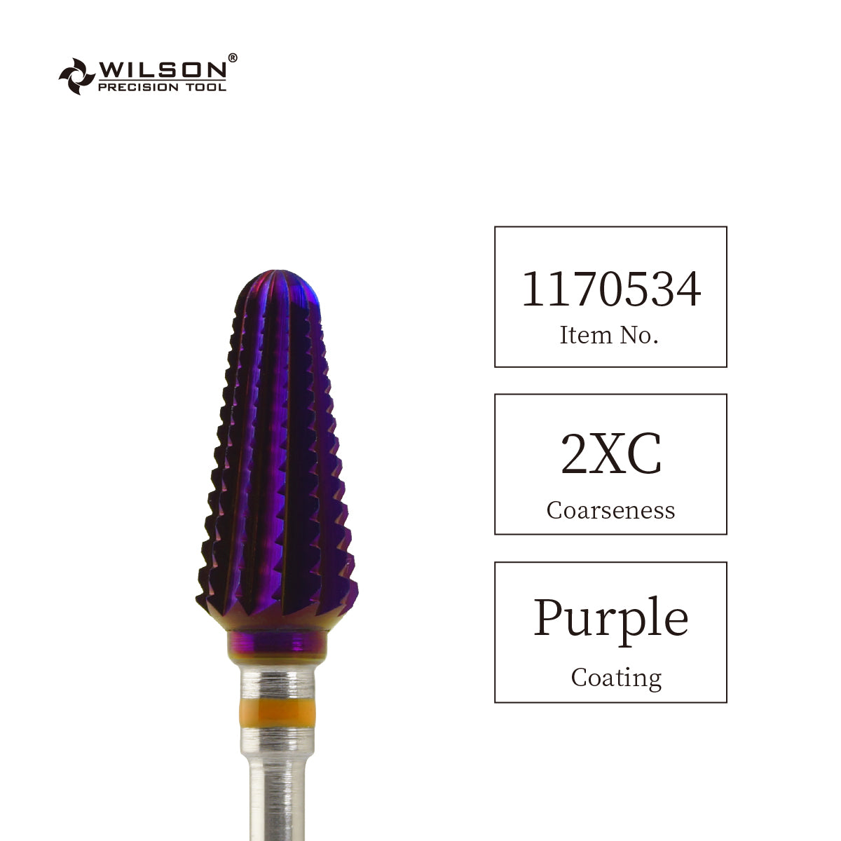 3/32" Tornado Purple Carbide Bit (2XC - M)