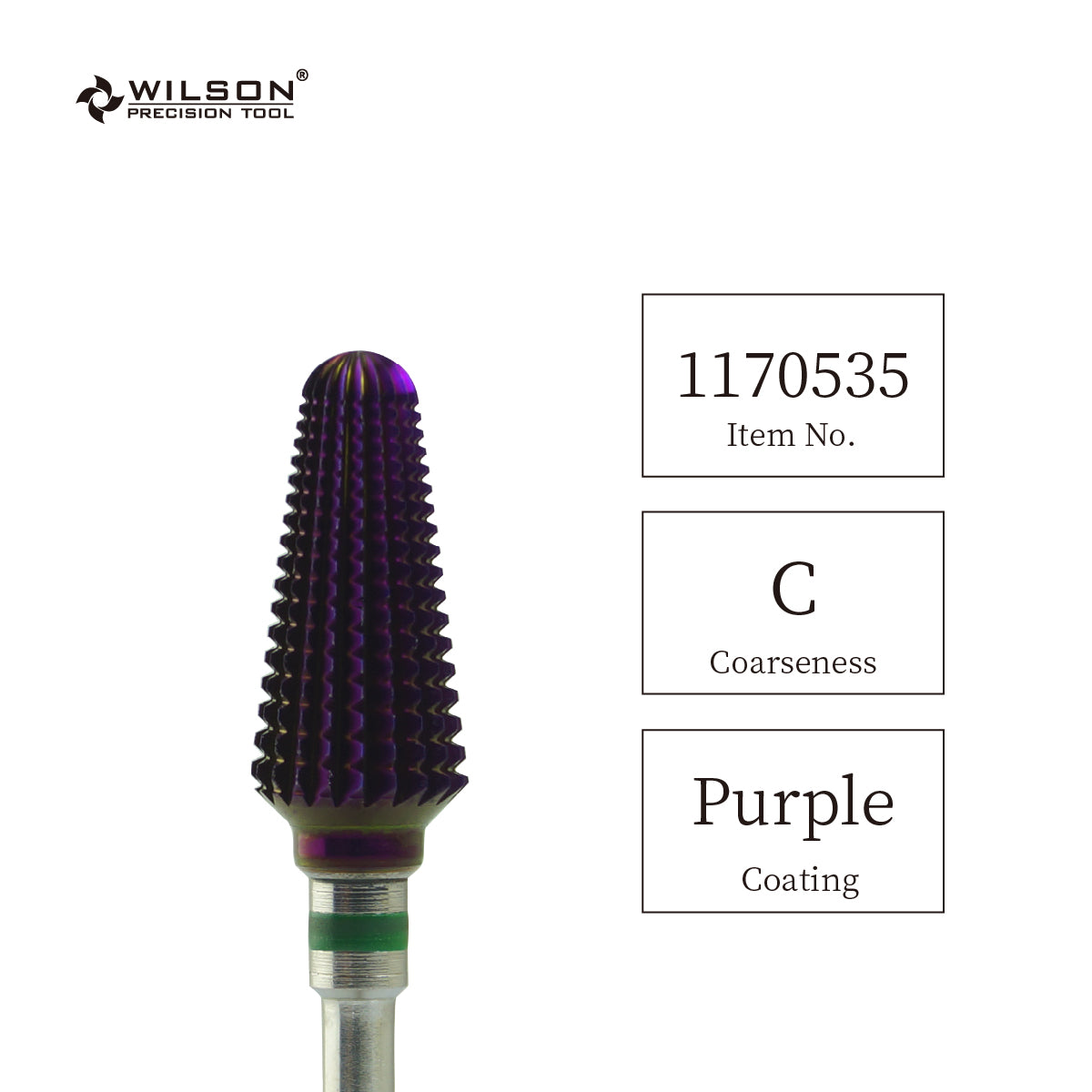 3/32" Tornado Purple Carbide Bit (2XC - M)