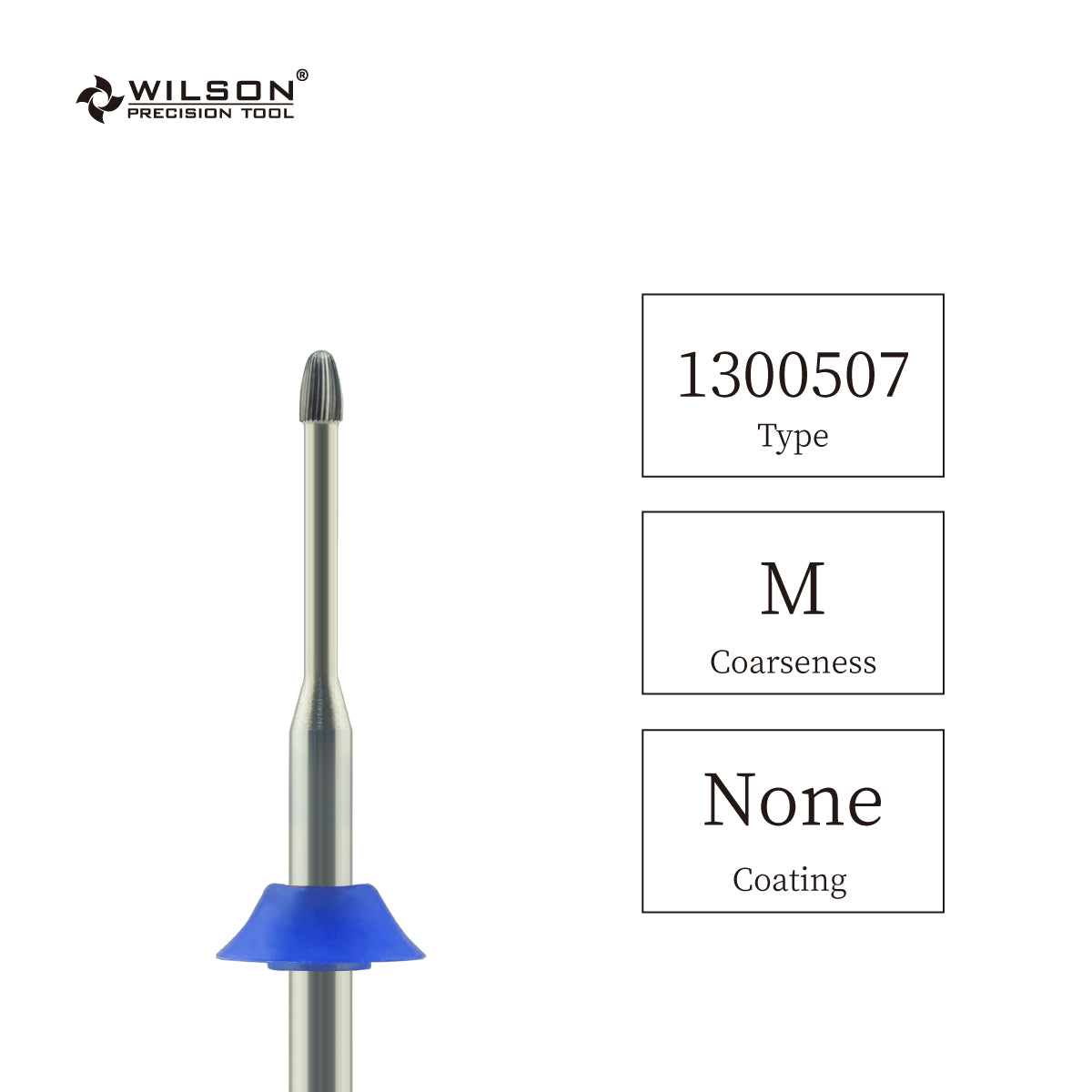 3/32" Snake Head Cuticle Cleaner Silver Carbide Bit