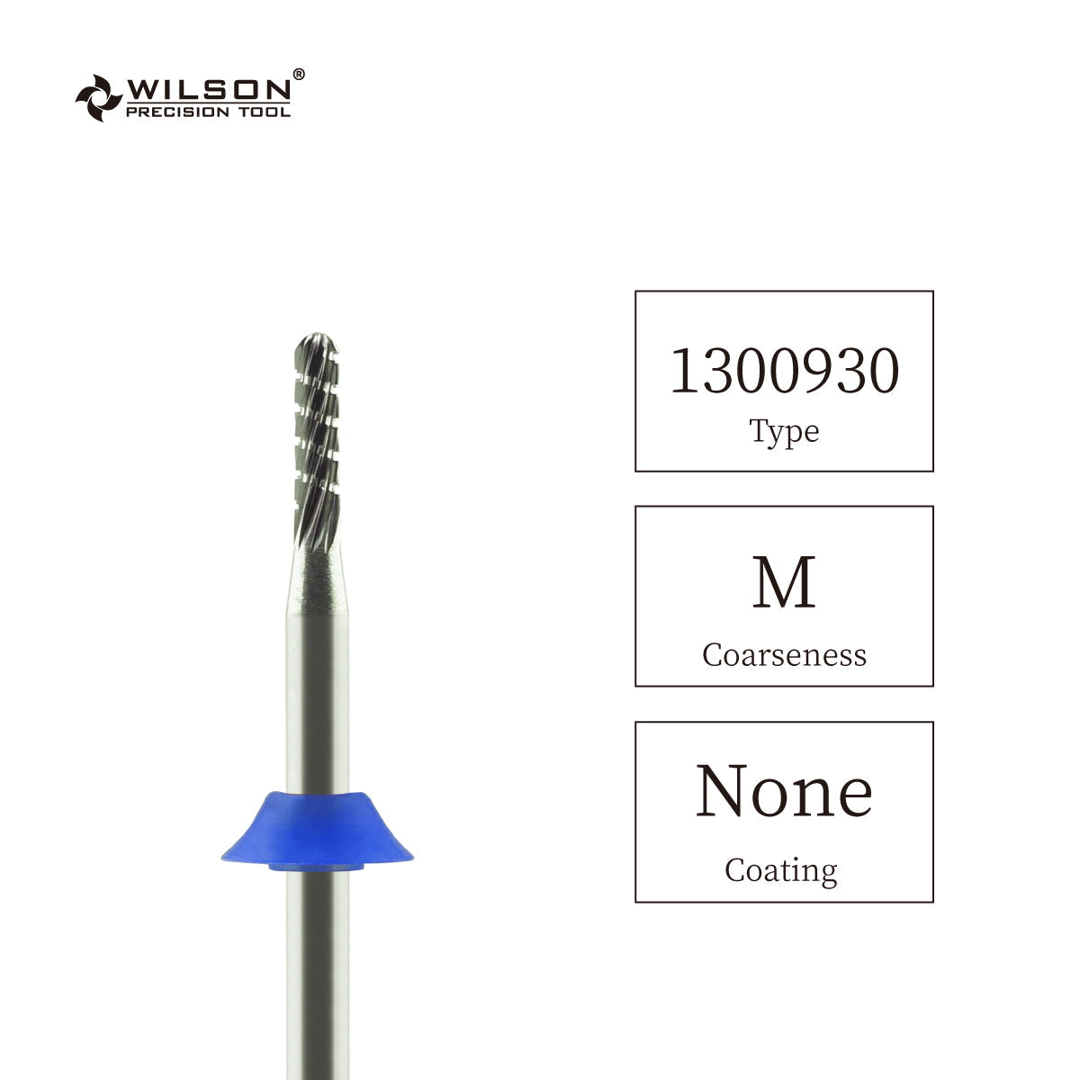 3/32" UNC Round Tip Silver nail Drill Bit