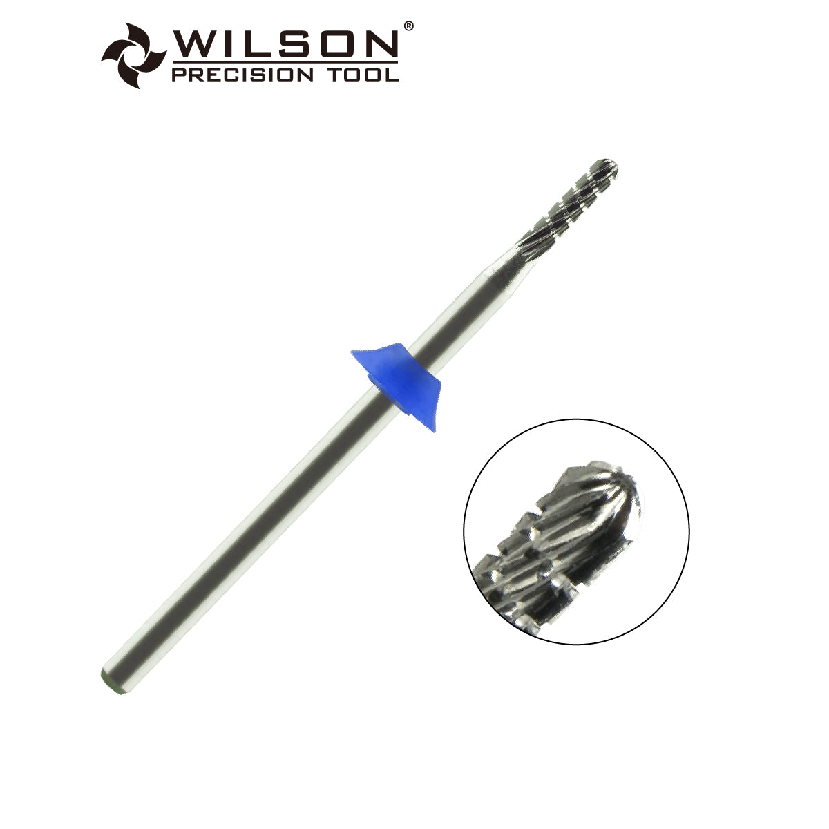 3/32" UNC Round Tip Silver nail Drill Bit