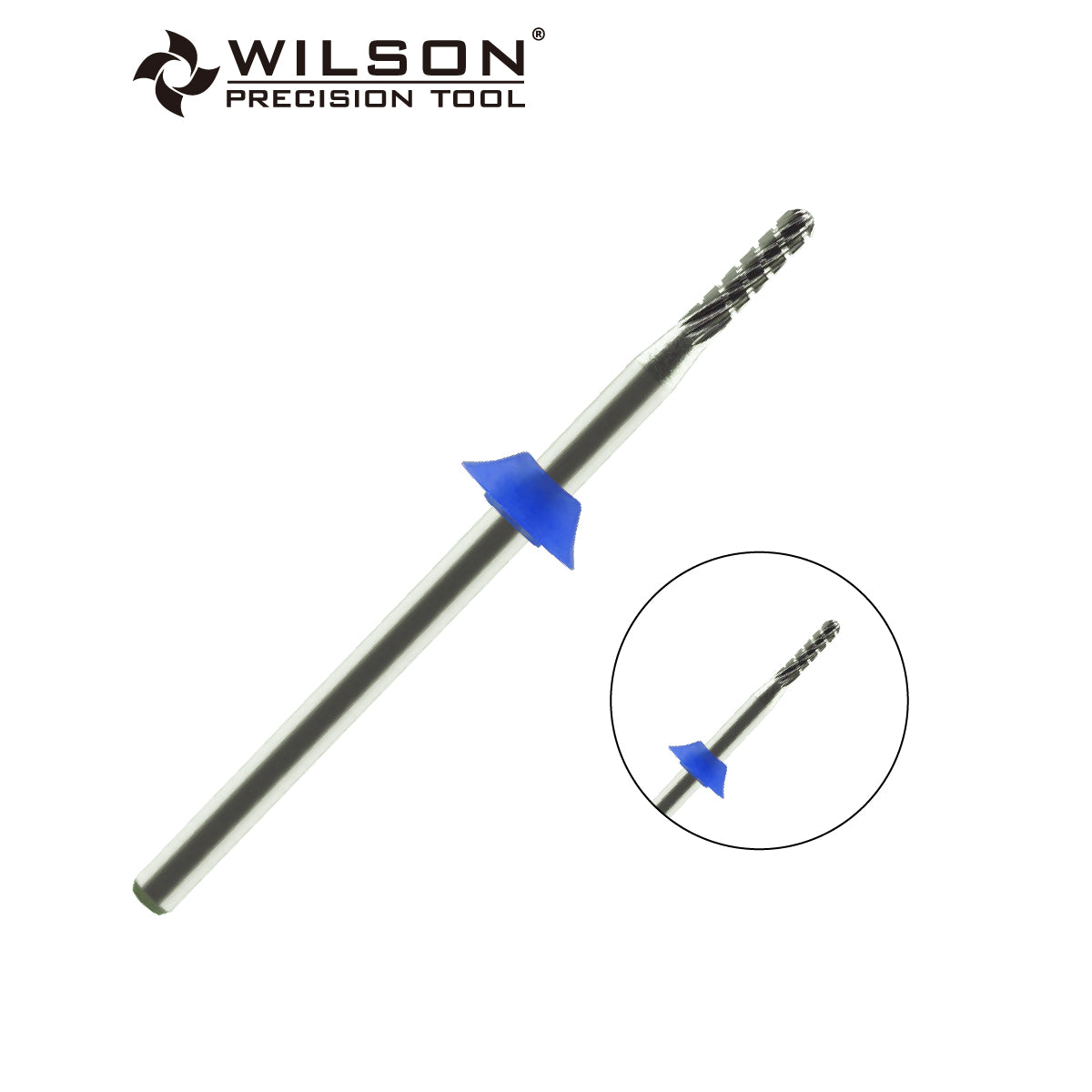 3/32" UNC Round Tip Silver nail Drill Bit