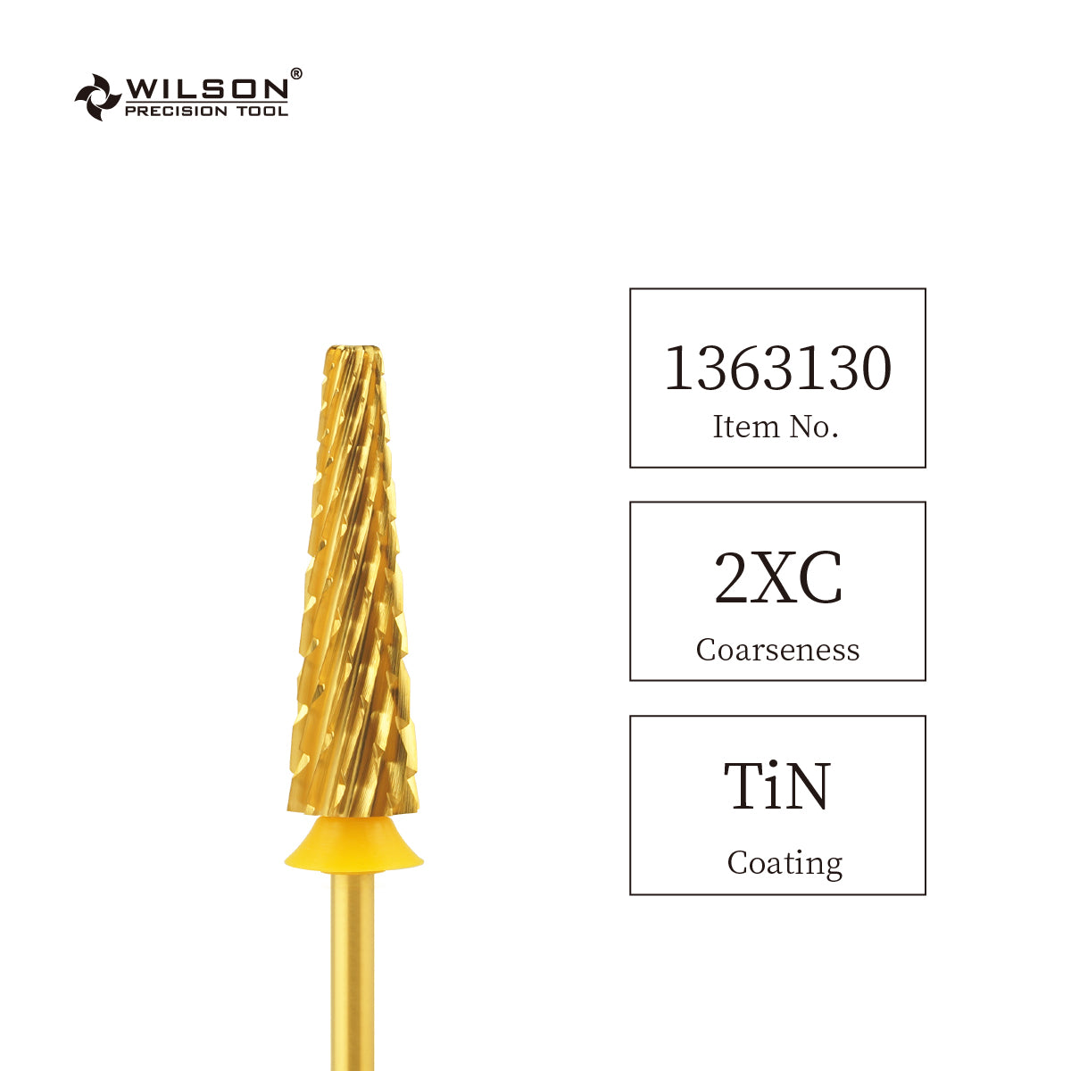 24mm Super Long 5 in 1 Nail Drill Bits, Cross Tapered Carbide Bit, 3/32" Two-way