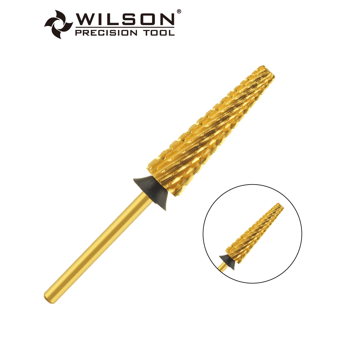 24mm Super Long 5 in 1 Nail Drill Bits, Cross Tapered Carbide Bit, 3/32" Two-way