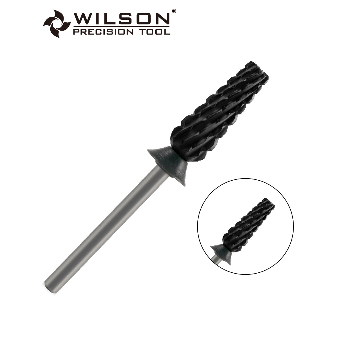 6 in 1 Tapered Barrel Nail Drill Bits,DC diamond coating, 3/32'' Safety Tungsten Carbide Bits