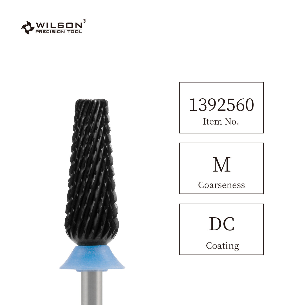 6 in 1 Tapered Barrel Nail Drill Bits,DC diamond coating, 3/32'' Safety Tungsten Carbide Bits