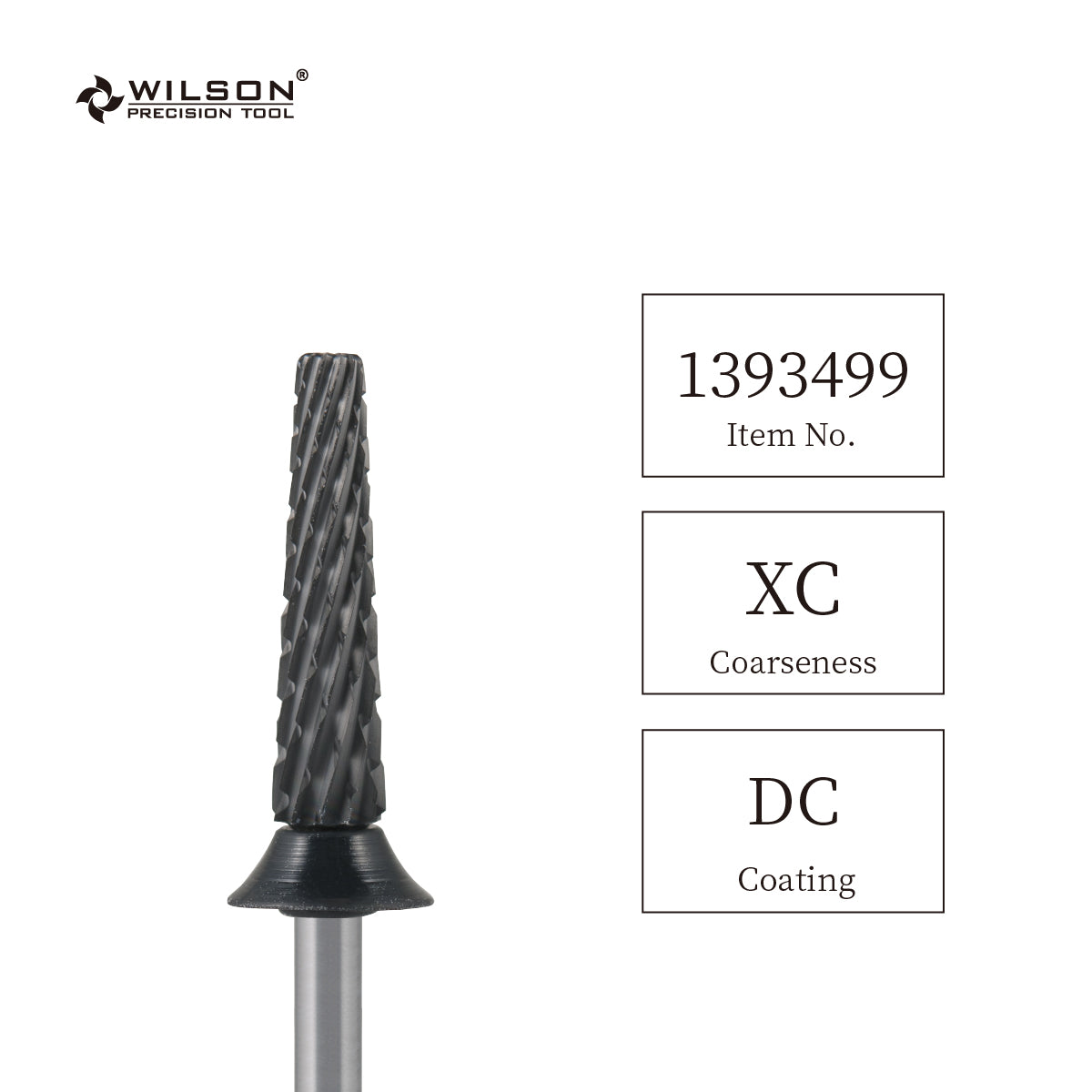 3/32" DC Diamond coating 5-in-1 Black Carbide Bit (XC-M)
