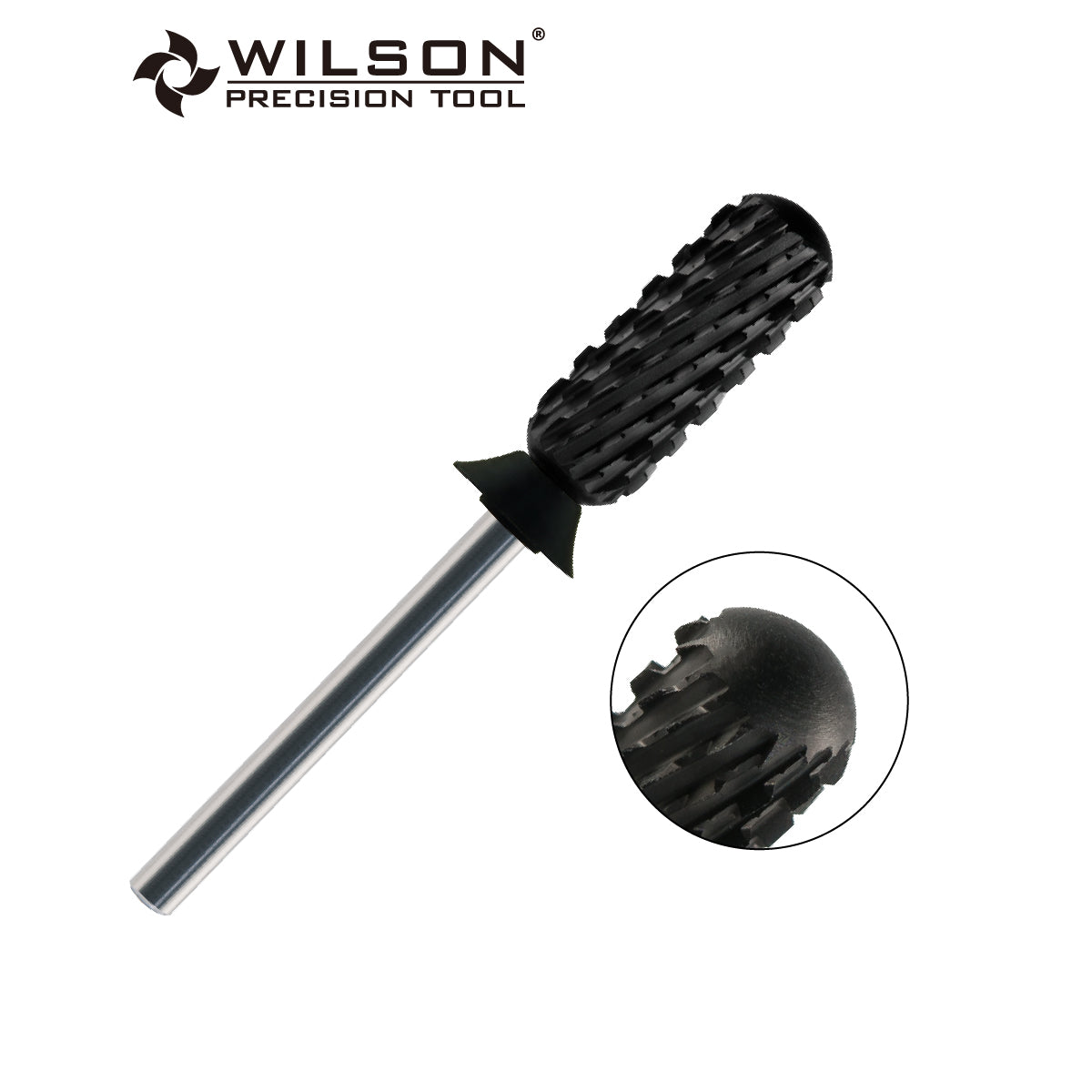 3/32" Smooth Top Large Barrel DC Black Diamond coating Carbide Bit (3XC - F)