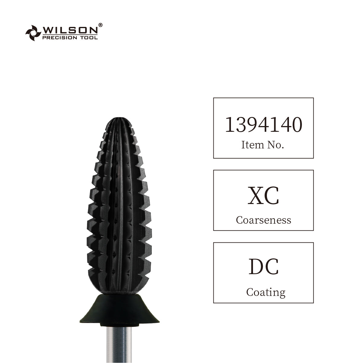 3/32" Large Cone Gold Carbide Bit (XF - C)Typhoon bits(2XC-M)