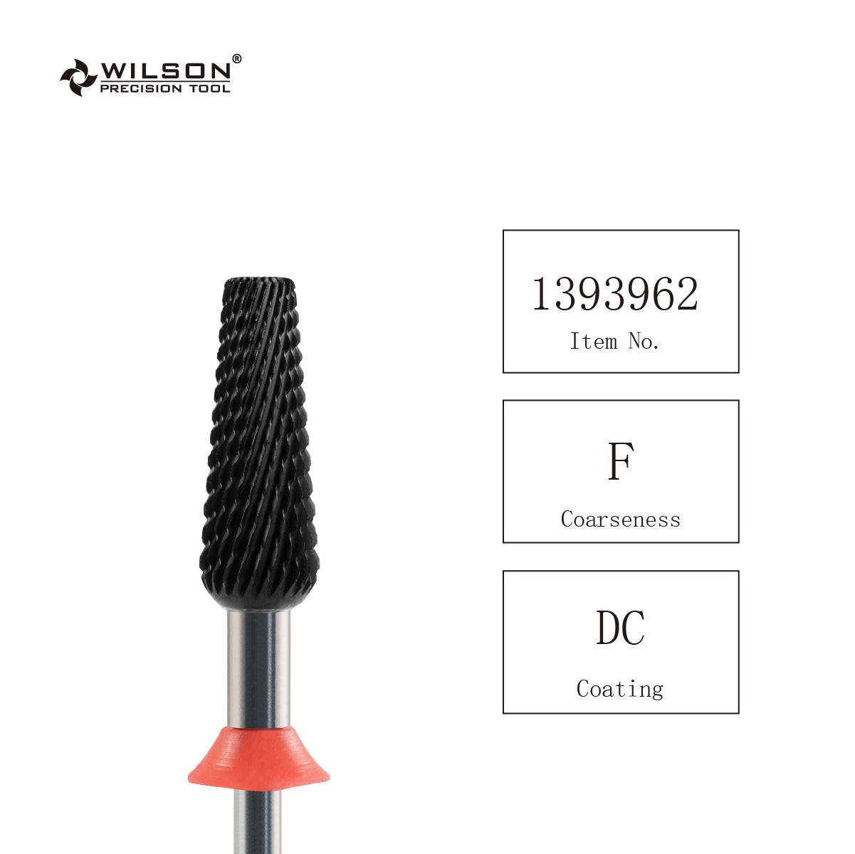 7 in 1 Tapered Barrel Nail Drill Bits, DC Diamond coating 3/32'' Safety Tungsten Carbide Bits