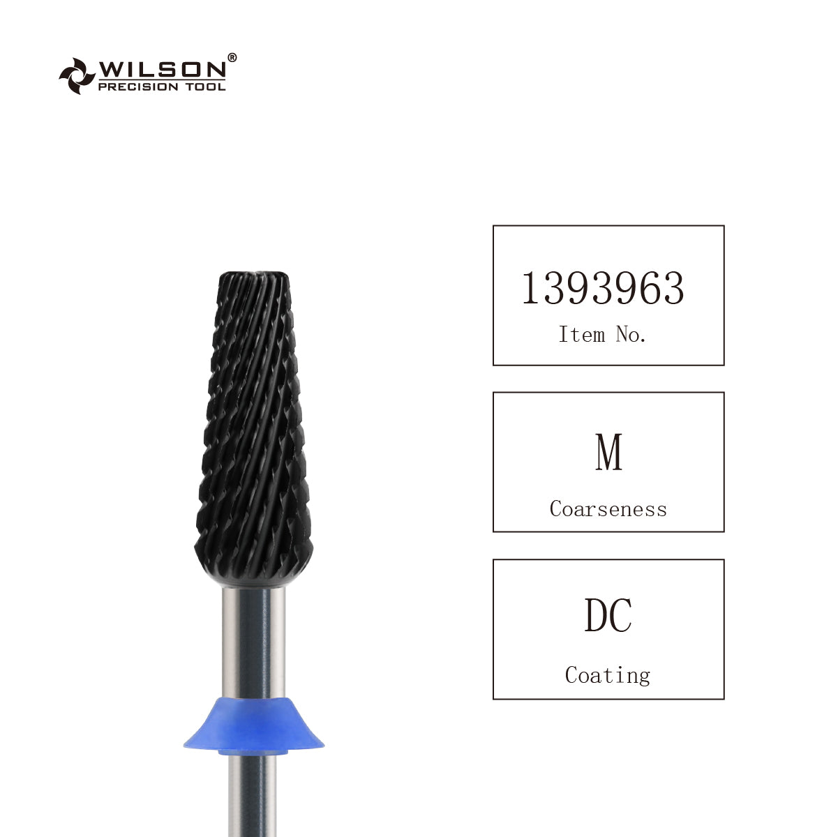 7 in 1 Tapered Barrel Nail Drill Bits, DC Diamond coating 3/32'' Safety Tungsten Carbide Bits