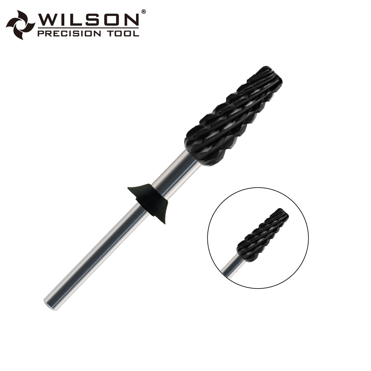 7 in 1 Tapered Barrel Nail Drill Bits, DC Diamond coating 3/32'' Safety Tungsten Carbide Bits