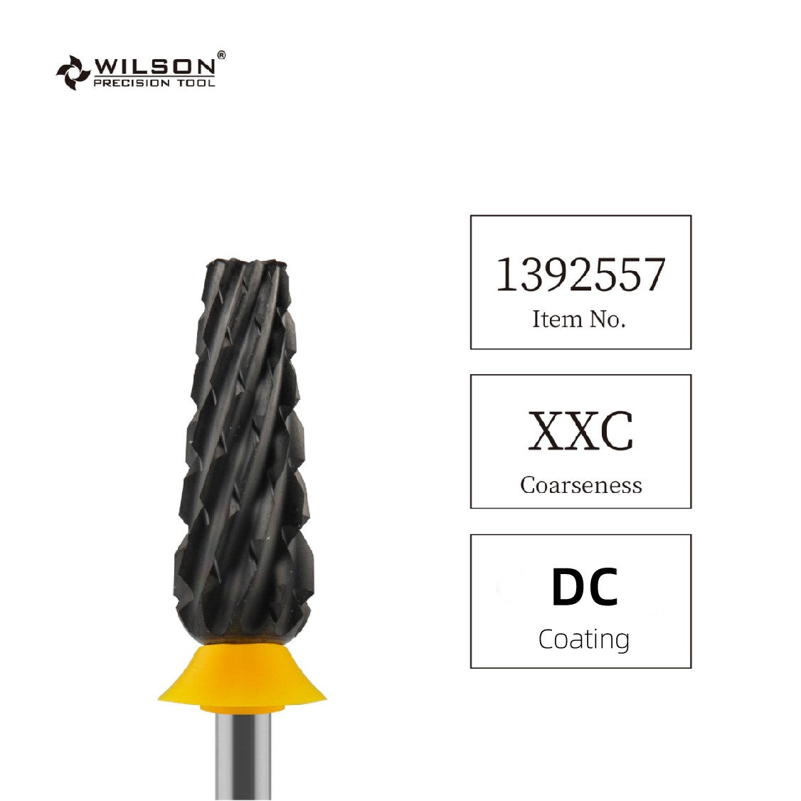 6 in 1 Tapered Barrel Nail Drill Bits,DC diamond coating, 3/32'' Safety Tungsten Carbide Bits
