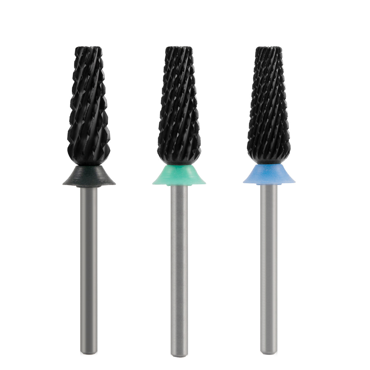 6 in 1 Tapered Barrel Nail Drill Bits,DC diamond coating, 3/32'' Safety Tungsten Carbide Bits