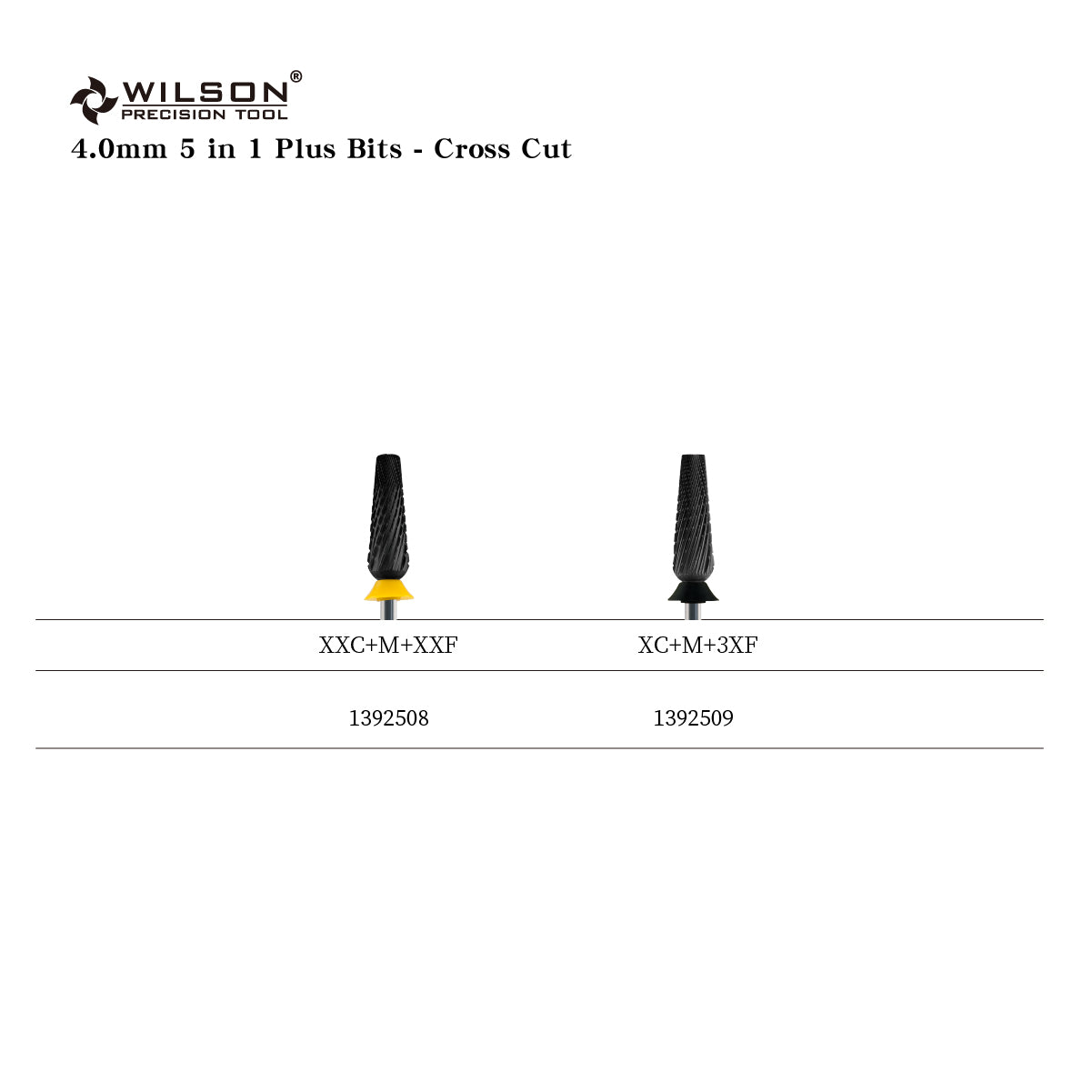 6-in-1 Pro Upgraded Multi-Function Drill Bit 3/32" Shank Size - (Black 2X Coarse to 2X Fine)