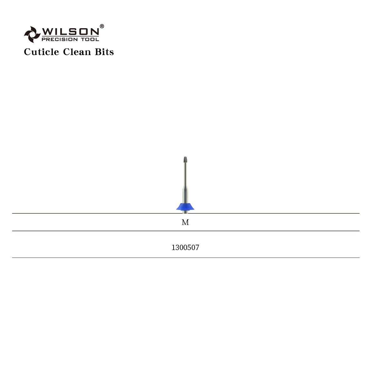 3/32" Snake Head Cuticle Cleaner Silver Carbide Bit