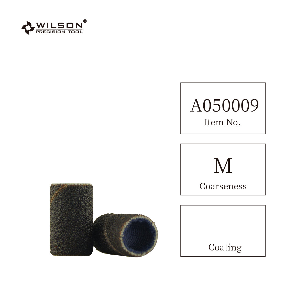 6.6 Sanding Band Mandrel- Stainless Steel & 6.6 sanding band-brown 100/PCS(C-F)