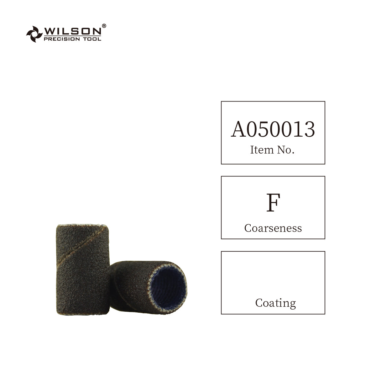 6.6 Sanding Band Mandrel- Stainless Steel & 6.6 sanding band-brown 100/PCS(C-F)