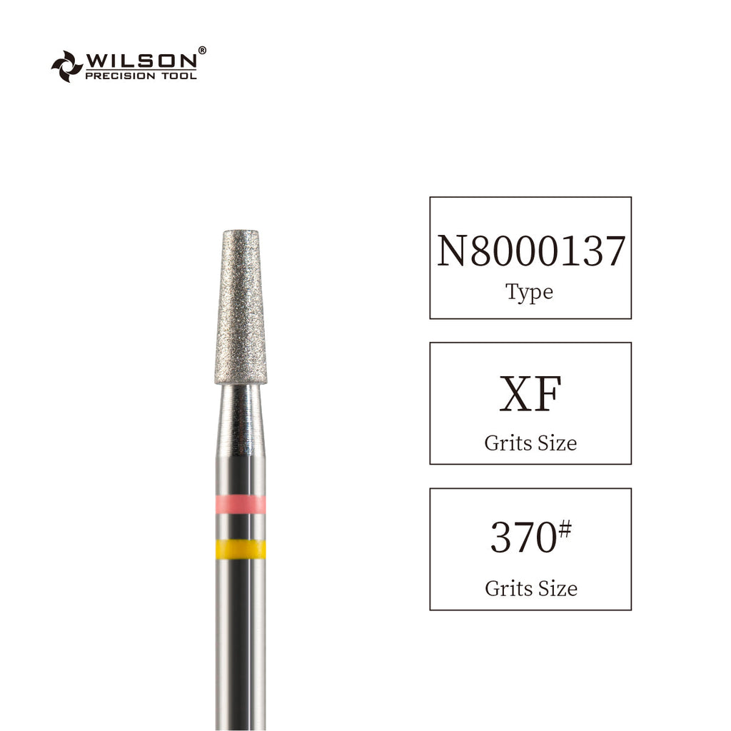 3/32"  Natural Diamond Carbide Cone Bit 2.5mm Tapered shape