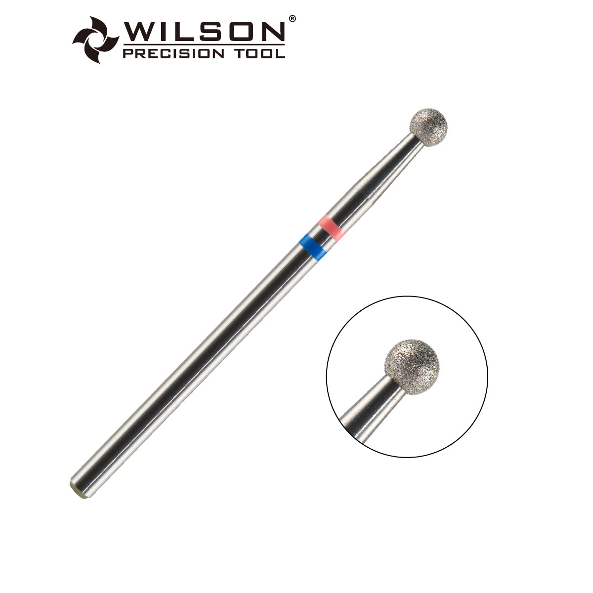 3/32" Natural Diamond Carbide Ball Bit 3.1 ball shape